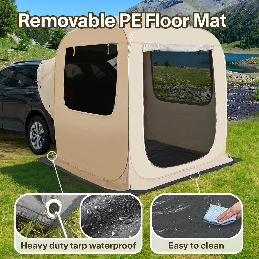 Alvantor Screen House Gazebo Pop Up Igloo Screened Canopy Tent with Mosquito Netting Sides wourant