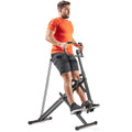 Heavy Duty Assisted Squat Machine with 300 LB Max Weight Capacity, Adjustable Resistance and Thick Padded Seat wourant